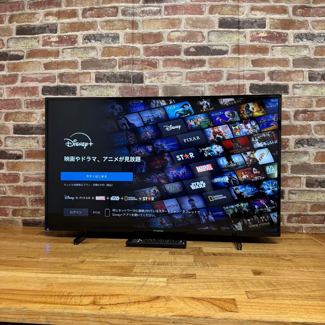 フナイ 43V型 4K 液晶テレビ Android TV FL-43U3330