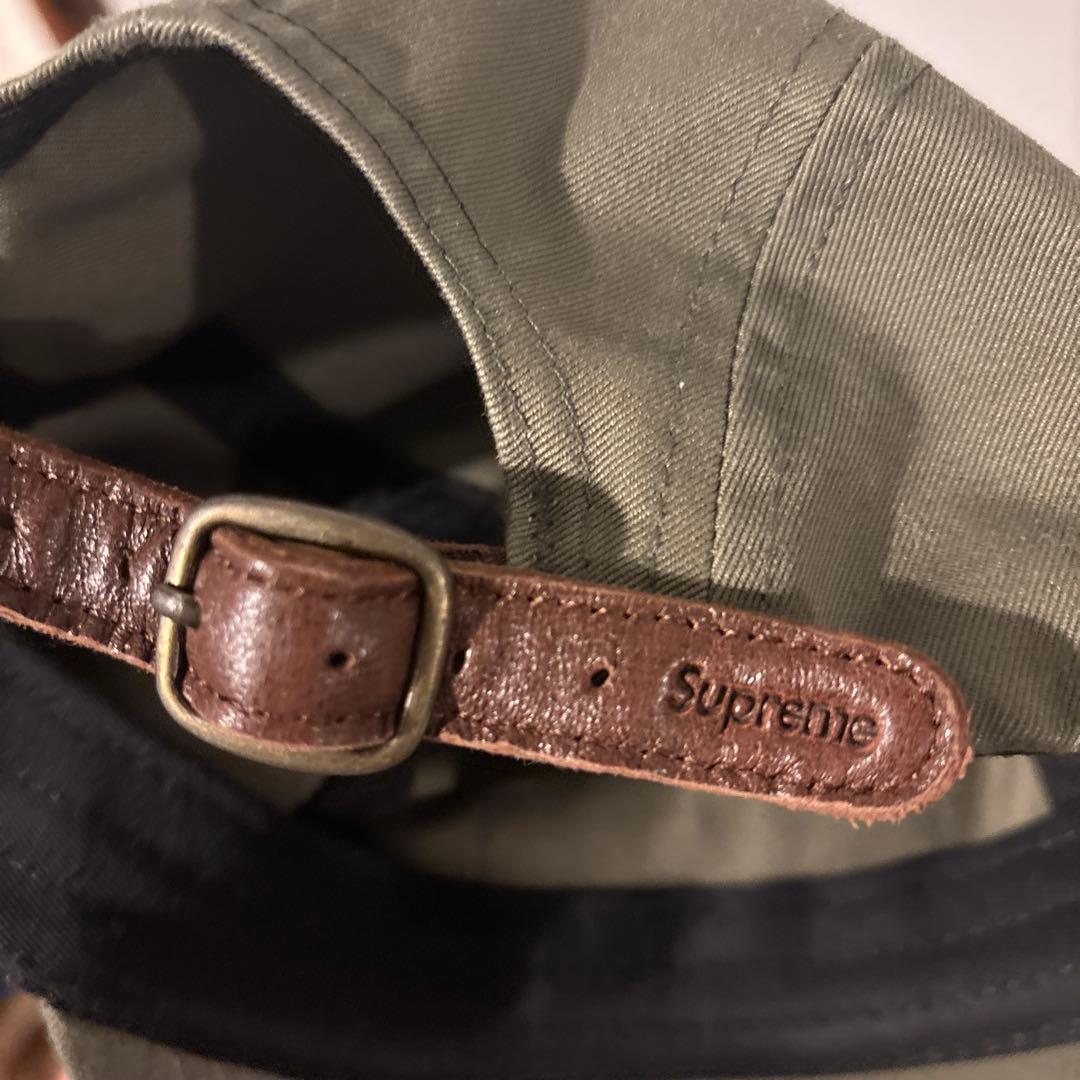 Supreme オリーブ色 キャップ