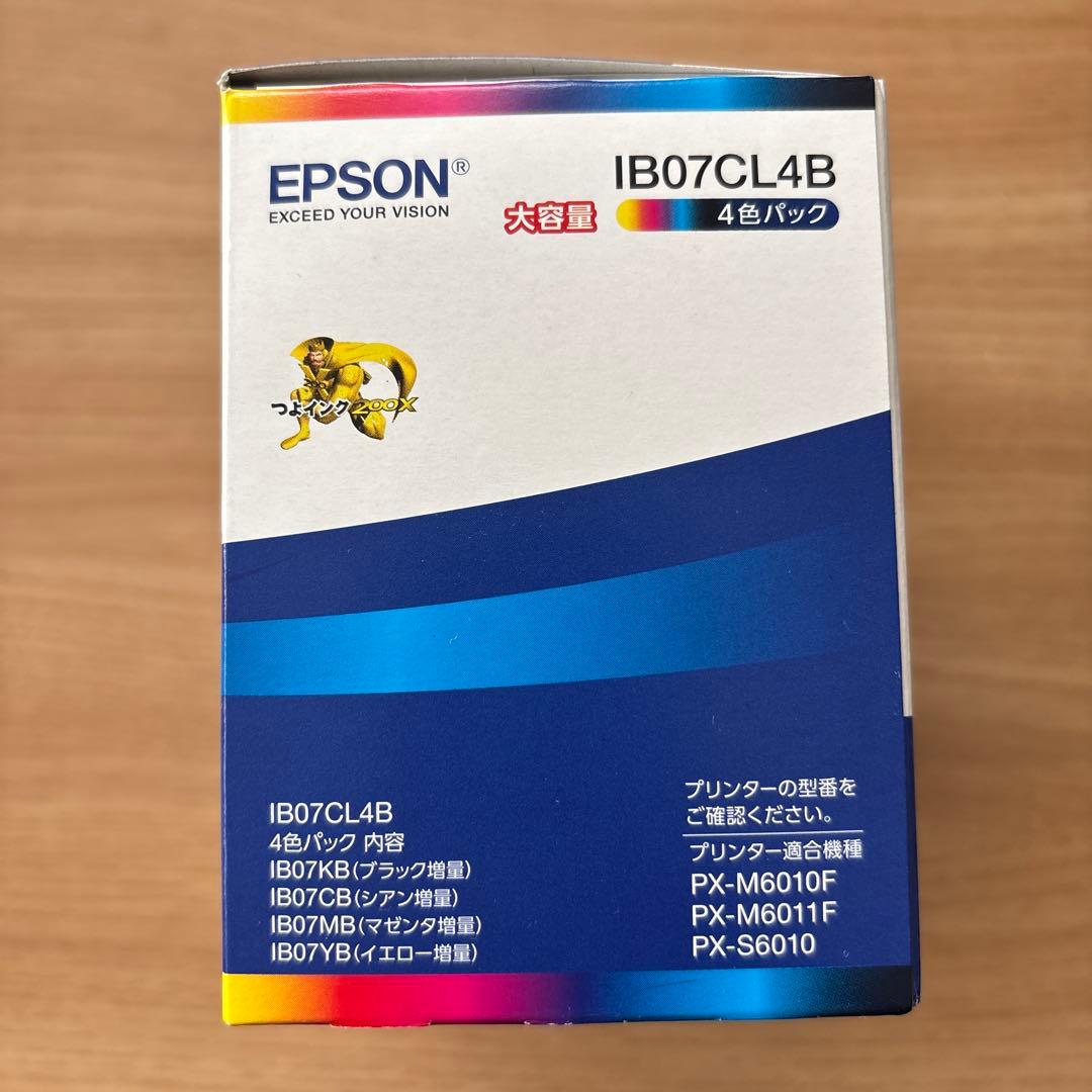 EPSON IB07CL4B インクカートリッジ 4色パック