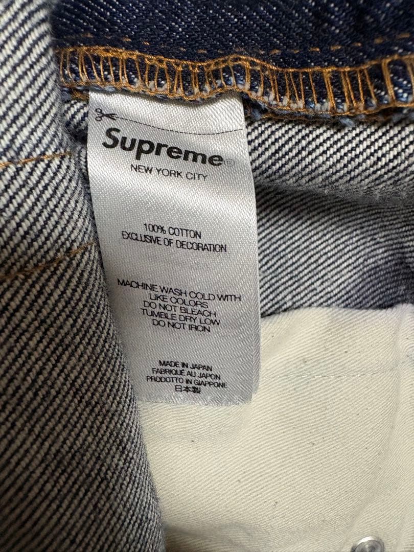 パンツ Supreme rigid baggy jean 32