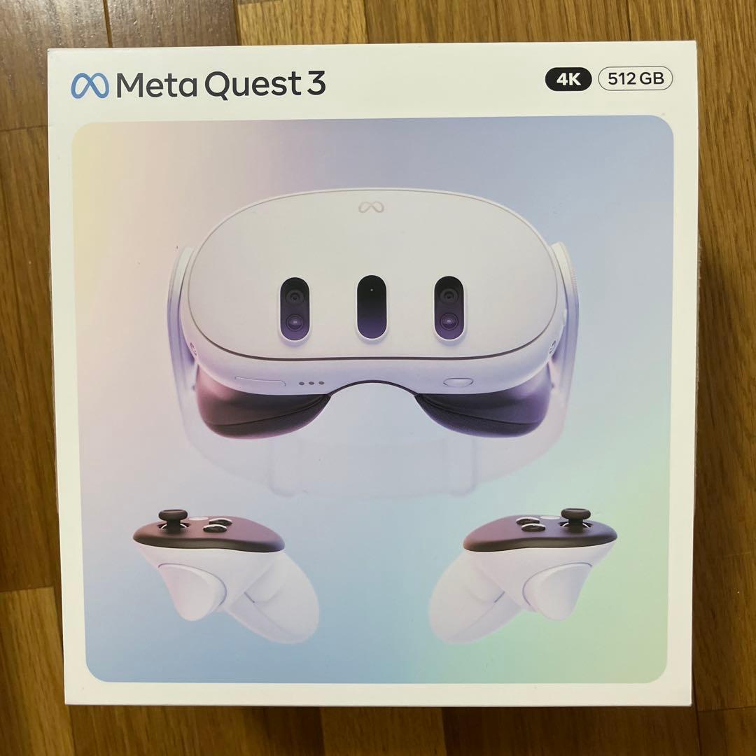  Quest 3(512GB)+ヘッドストラップ +フェイスクッション