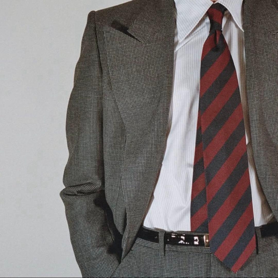 HUSBANDS ハズバンズ ストライプシャツ SIZE41