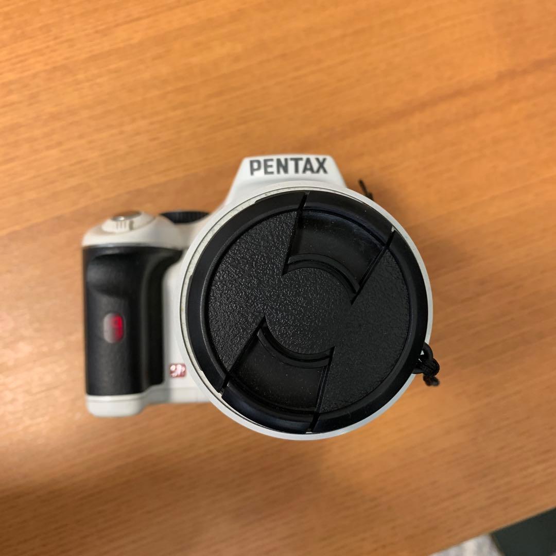 PENTAX デジタル一眼レフカメラ ホワイト ジャンク　A2