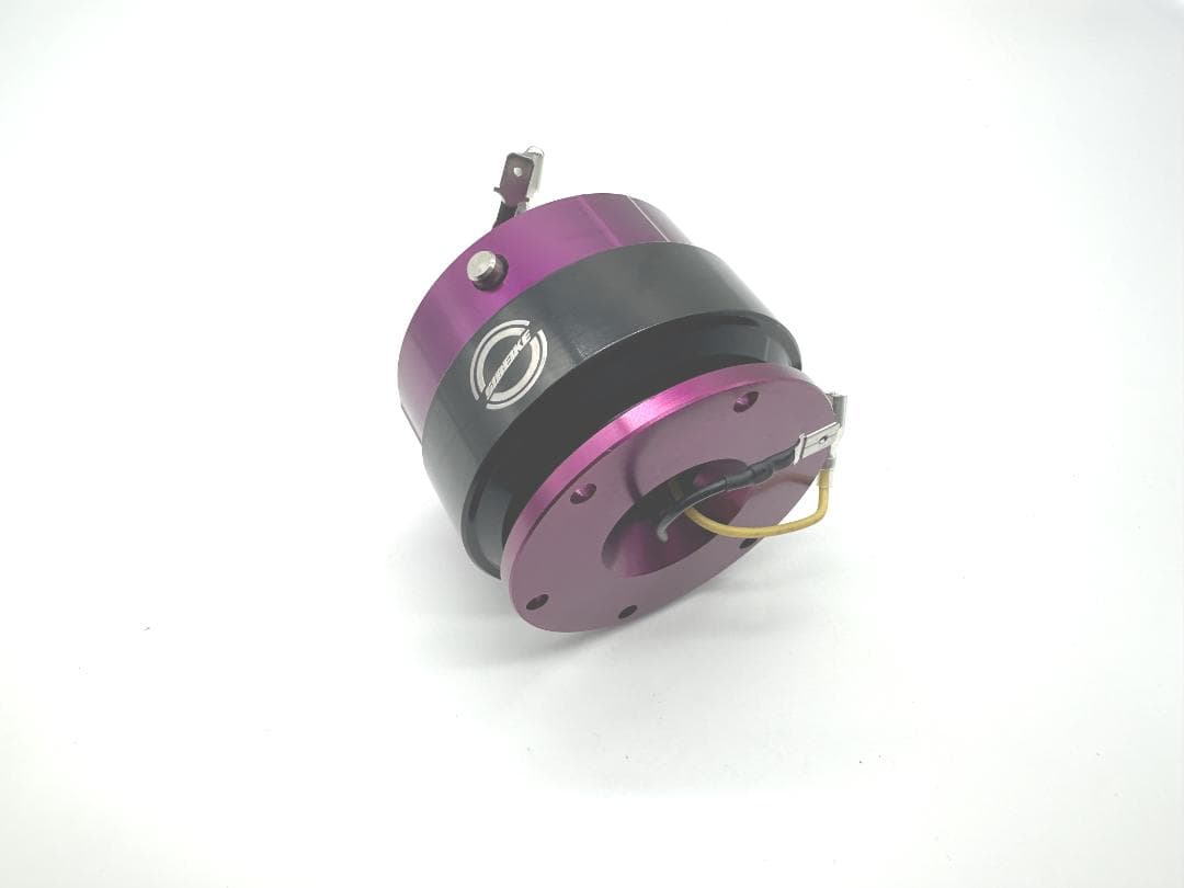 紫 パープル クイックリリース レンチン音 鳴る ステアリングボス Ding