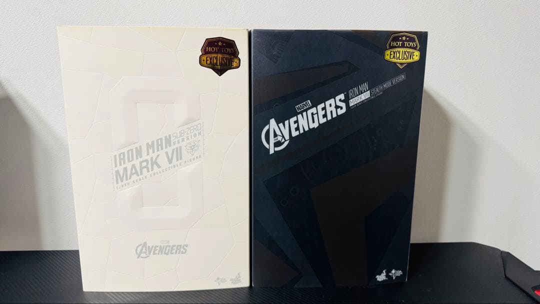 ホットトイズ　アイアンマン Mark 7 ステルスとサブゼロセット