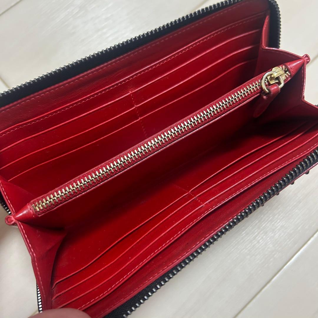 クリスチャン ルブタン パネトーネ 財布 長財布 ブラック 黒