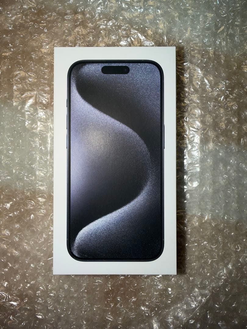 iPhone15pro 128GB ブルーチタニウム SIMロックなし