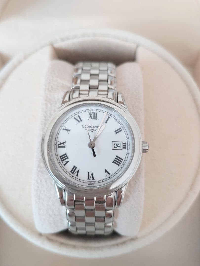 ★美品★LONGINES ロンジン レディース腕時計 フラッグシップ デイト