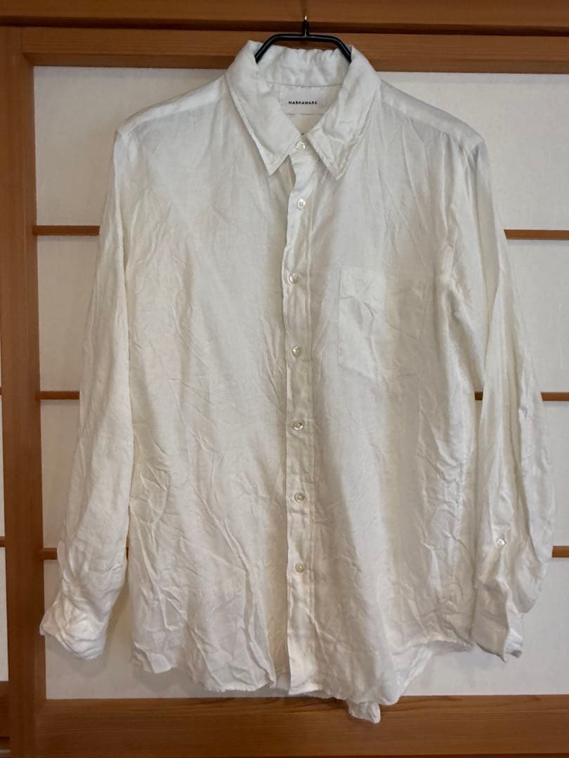MARKAWARE ヘンプ長袖シャツ　マーカウエア