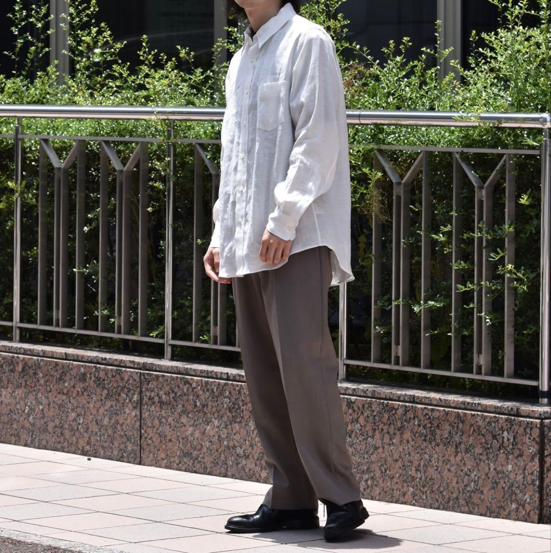 MARKAWARE ヘンプ長袖シャツ　マーカウエア