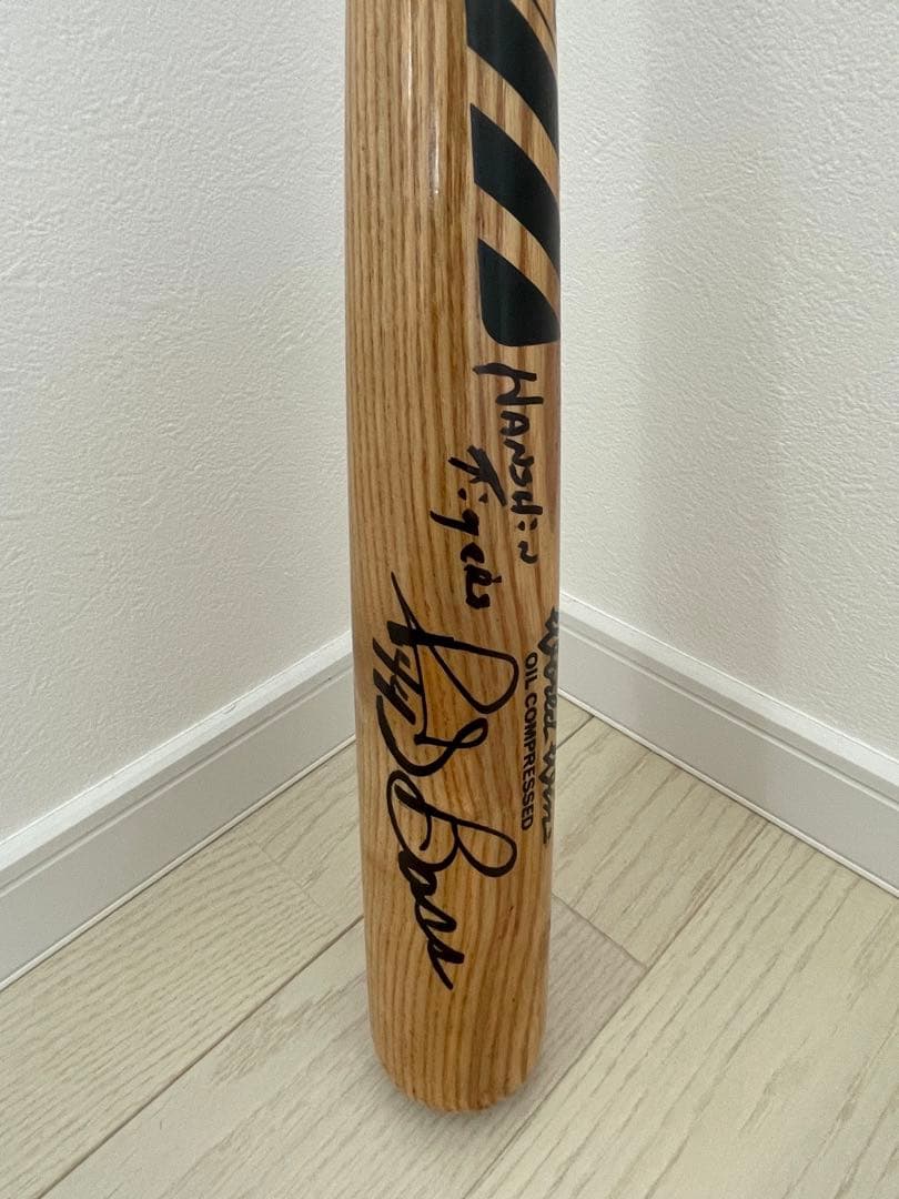 値下げ交渉可！！阪神タイガース　ランディ・バース　直筆サイン入り　NPBバット
