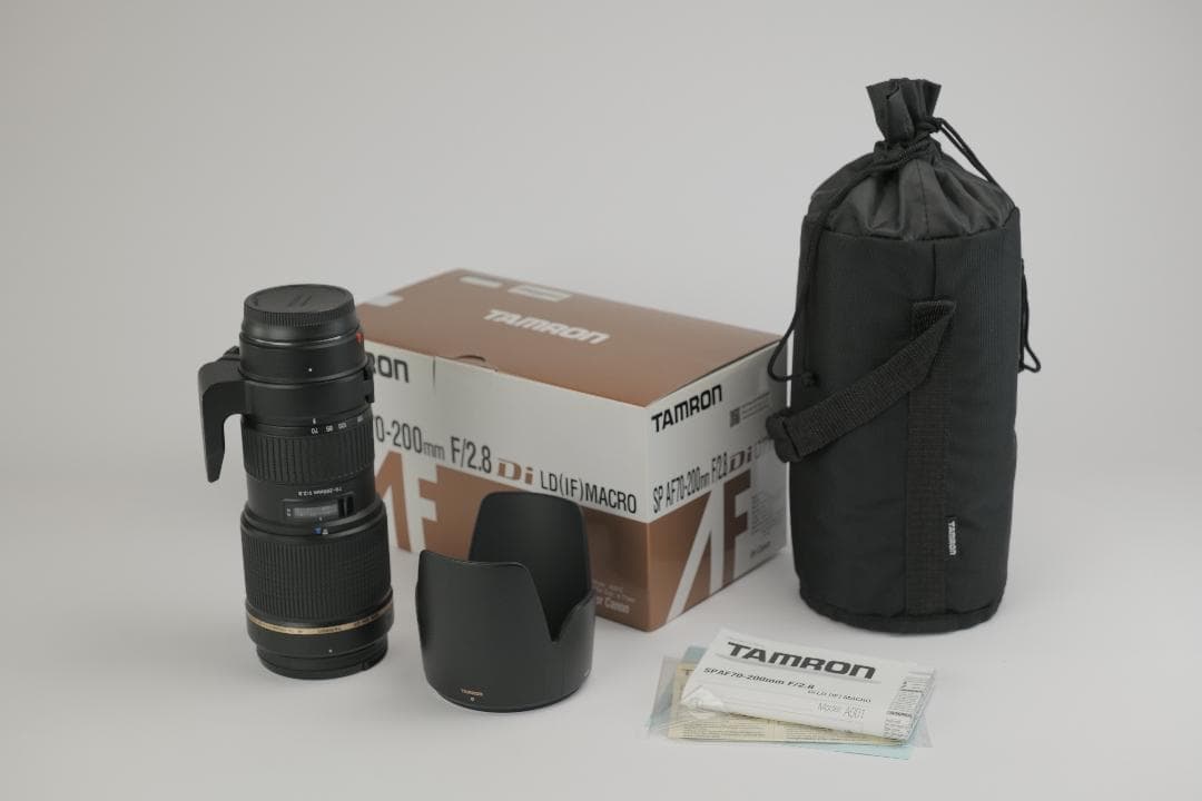 TAMRON SP 70-200mm F2.8 Di CANON EFマウント