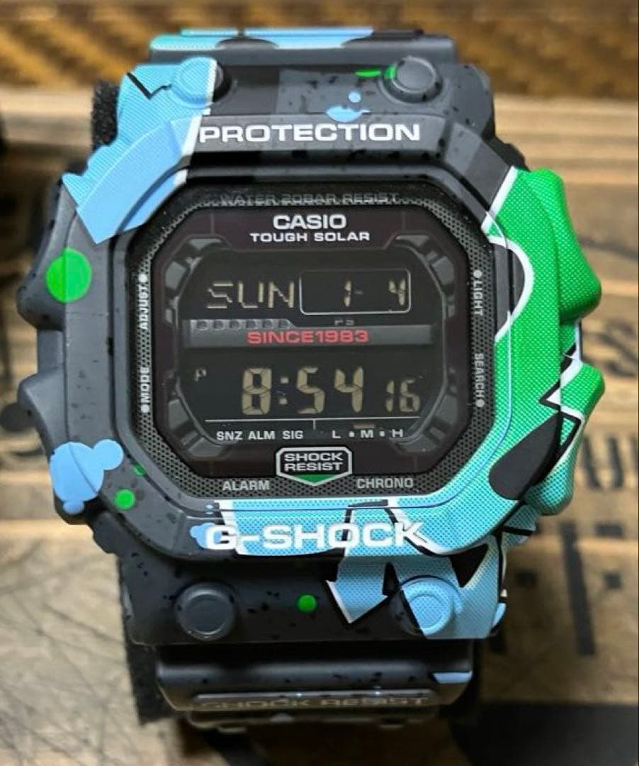 Gショック　G-SHOCK GX-56SS-1JR デジタル腕時計　カモフラ