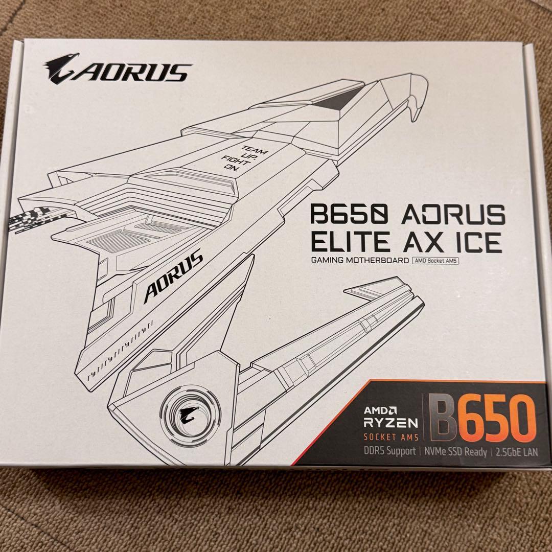 GIGABYTE B650 AORUS ELITE AX ICE マザーボード