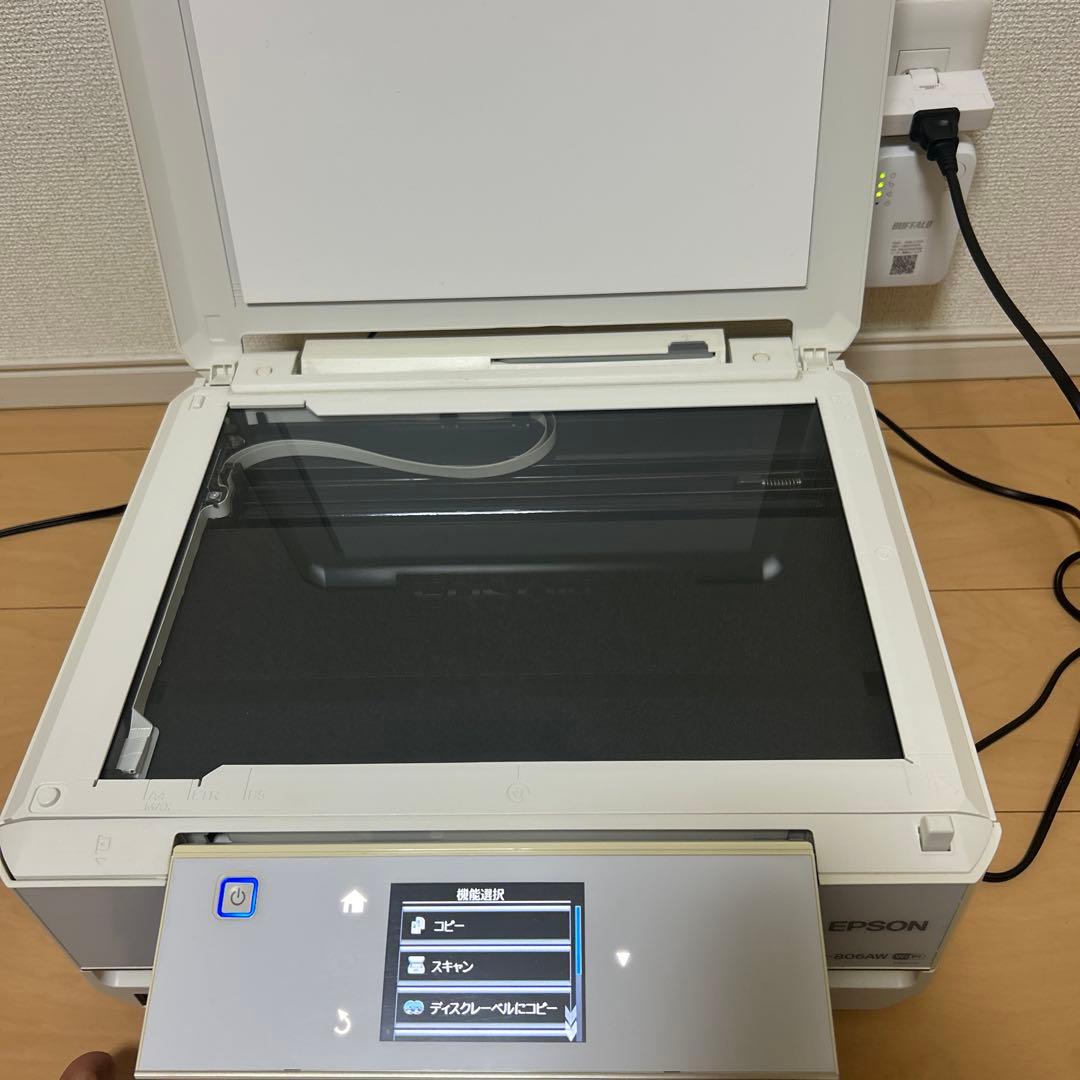 【ジャンク品扱い】エプソンプリンター　EP806AW 本体セット