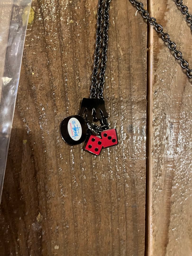 old stussy ステューシー 3連 ネックレス アクセサリー ショーン