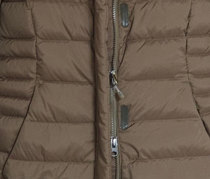 モンベル ラクーンファー ダウンコート レディース