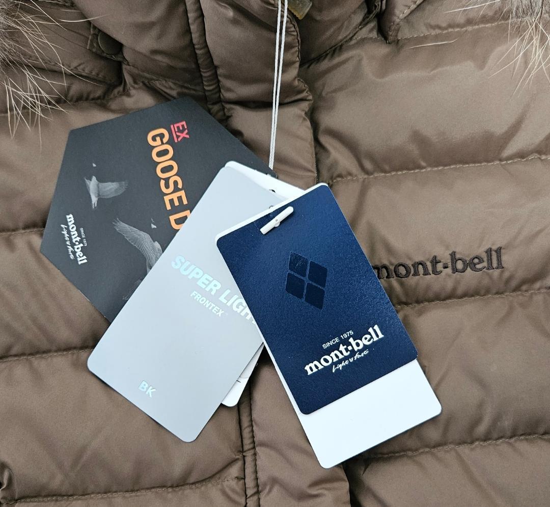 モンベル ラクーンファー ダウンコート レディース