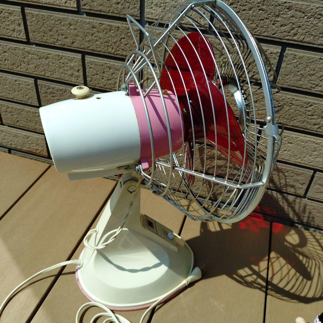 昭和レトロ☆松下電器産業☆ナショナル扇風機★F-20FZ★赤い羽根
