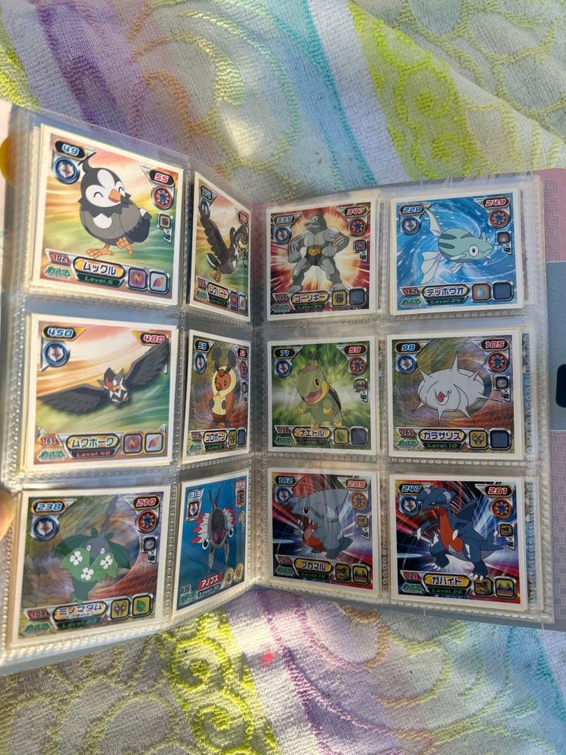 匿名配送】ドラゴンボール 列伝　ファイル　シール　ポケモン　カード　ピカチュウ