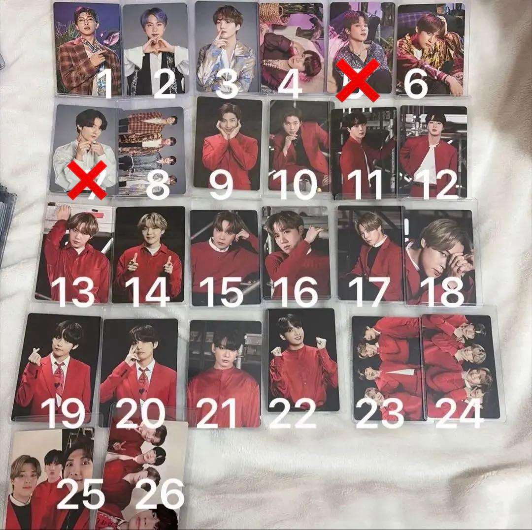 BTS フォトカード セット