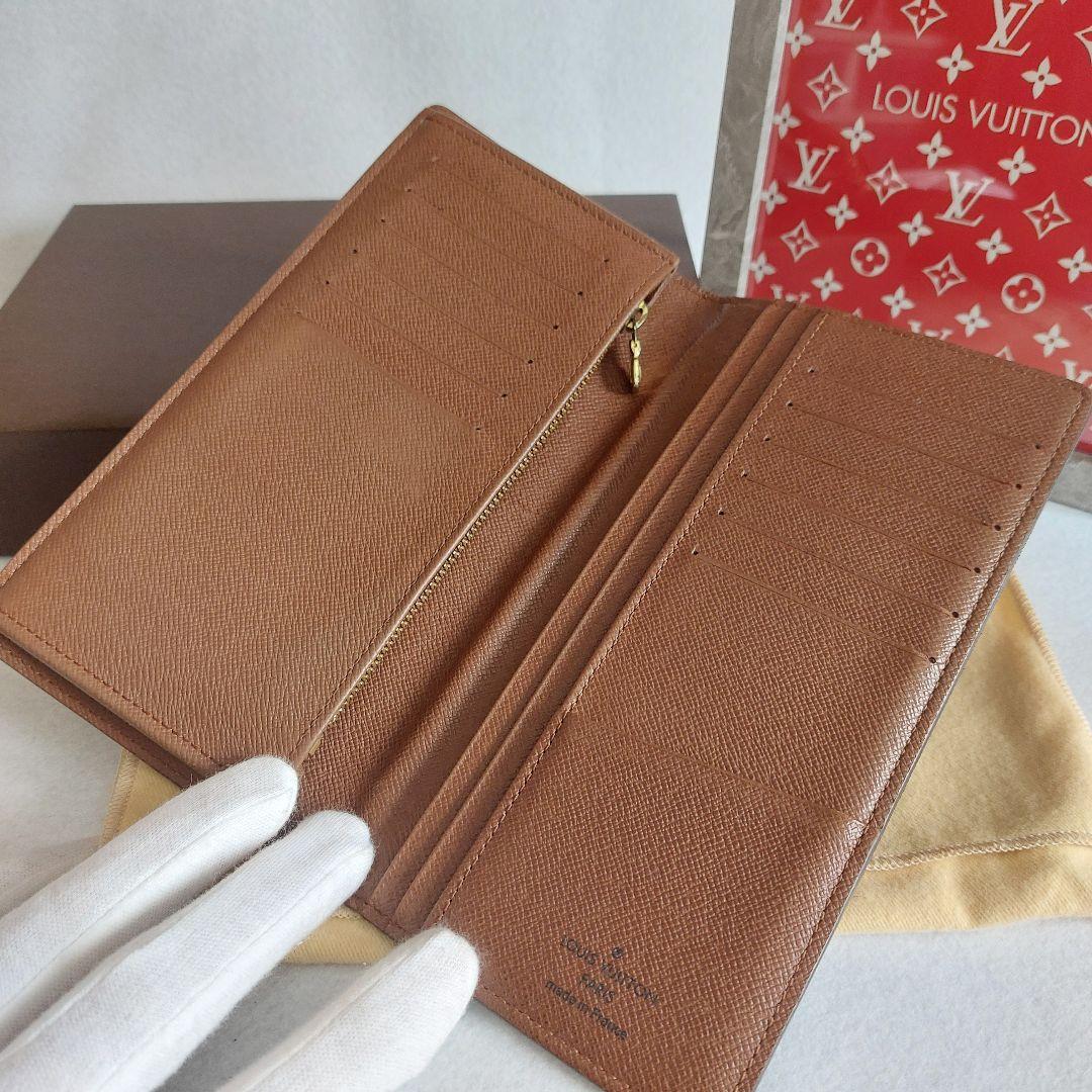 Louis Vuitton ルイヴィトン ポルトフォイユブラザ 二つ折長財布