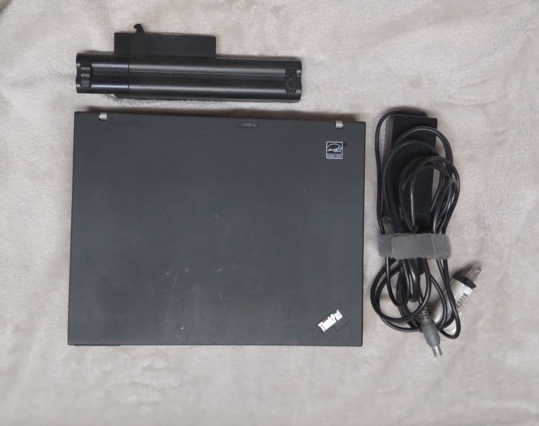 Thinkpad X61s ドッグステーション&予備LCD付き