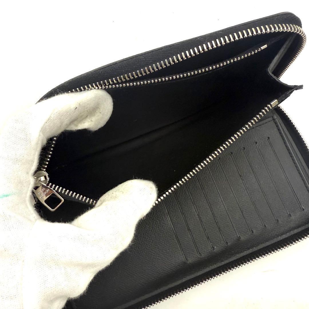 ルイヴィトン モノグラム エクリプス ジッピーウォレット ヴェルディカル 長財布