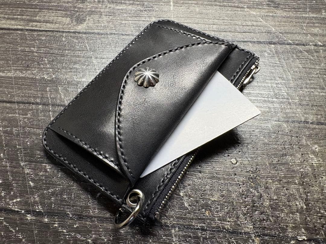 栃木サドルレザー　アポロコンチョユーティリティウォレットA 極薄バージョン