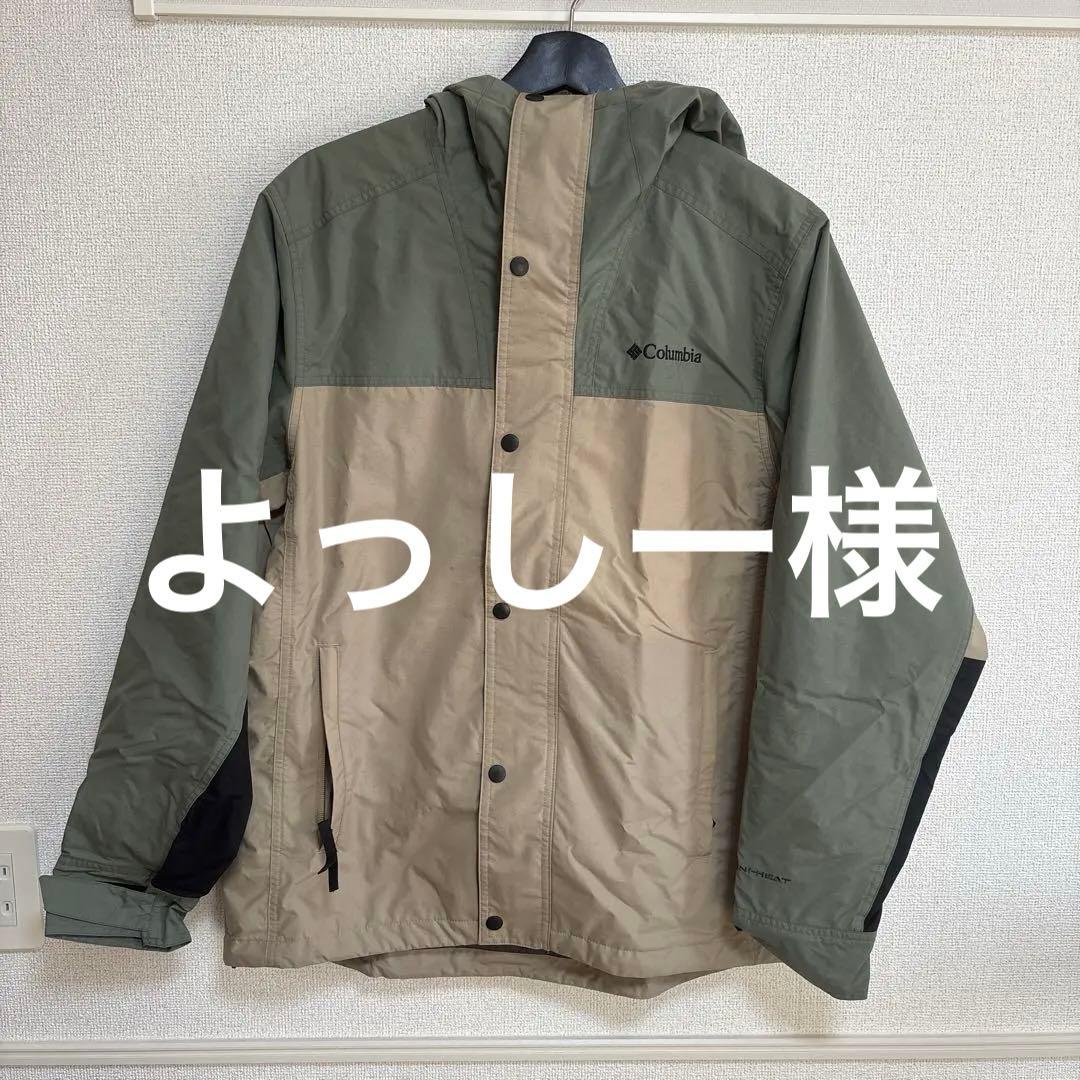 Columbia マウンテンパーカー オリーブ/ベージュ