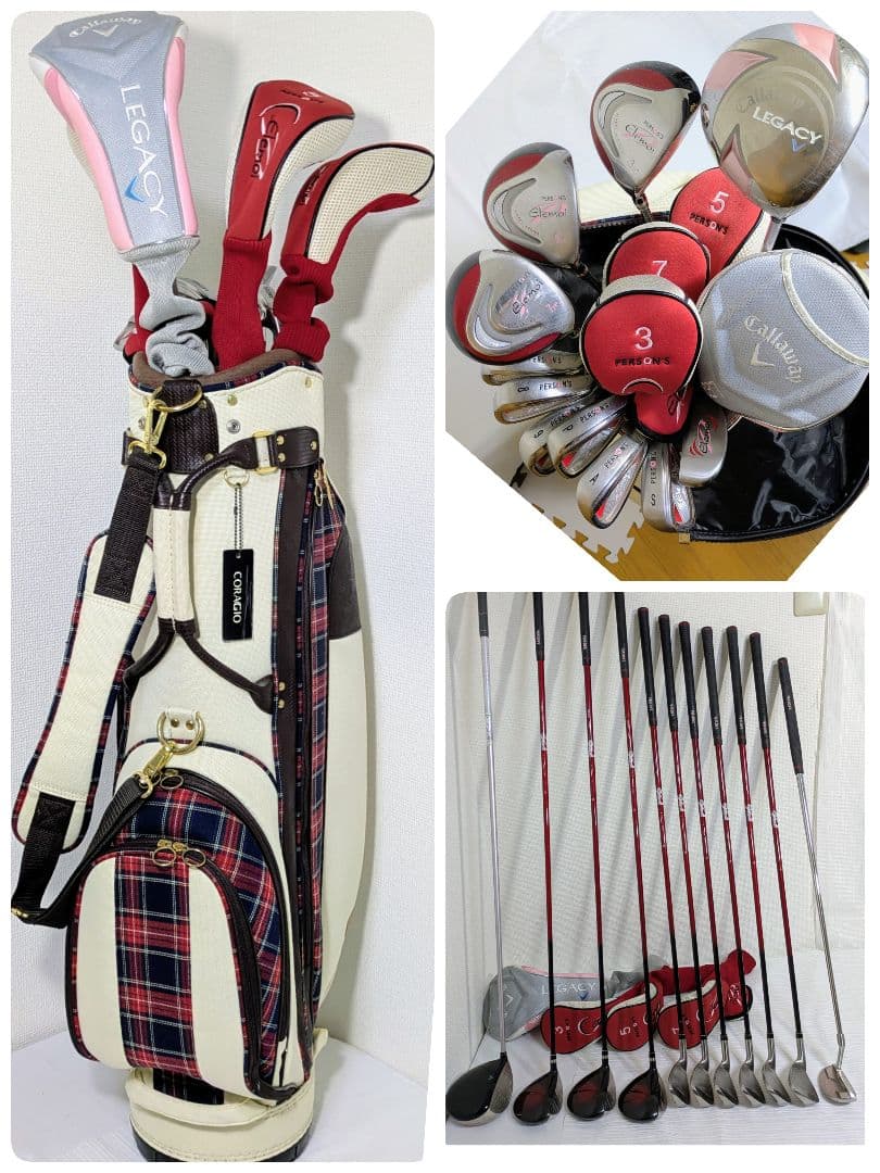 Callaway LEGACY付 レディースゴルフセット AW付 初心者向け