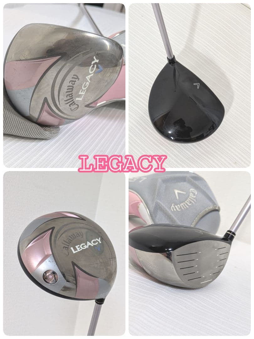 Callaway LEGACY付 レディースゴルフセット AW付 初心者向け