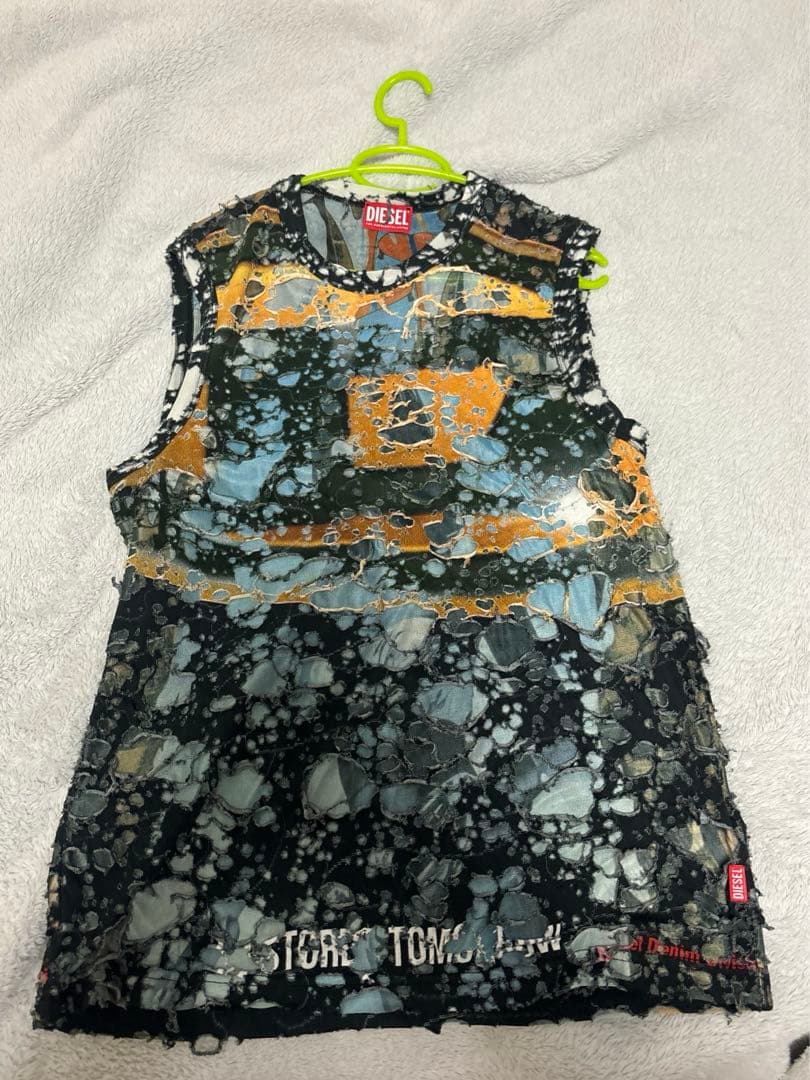 DIESEL（ディーゼル）T-Bisco-Peel タンクトップ ユニセックス