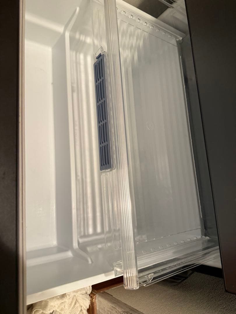 Panasonic 冷蔵庫 ダークグレー 引き出し式