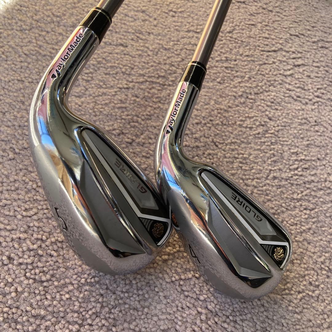 TaylorMade Gloire 5番、4番　ユーティリティアイアン