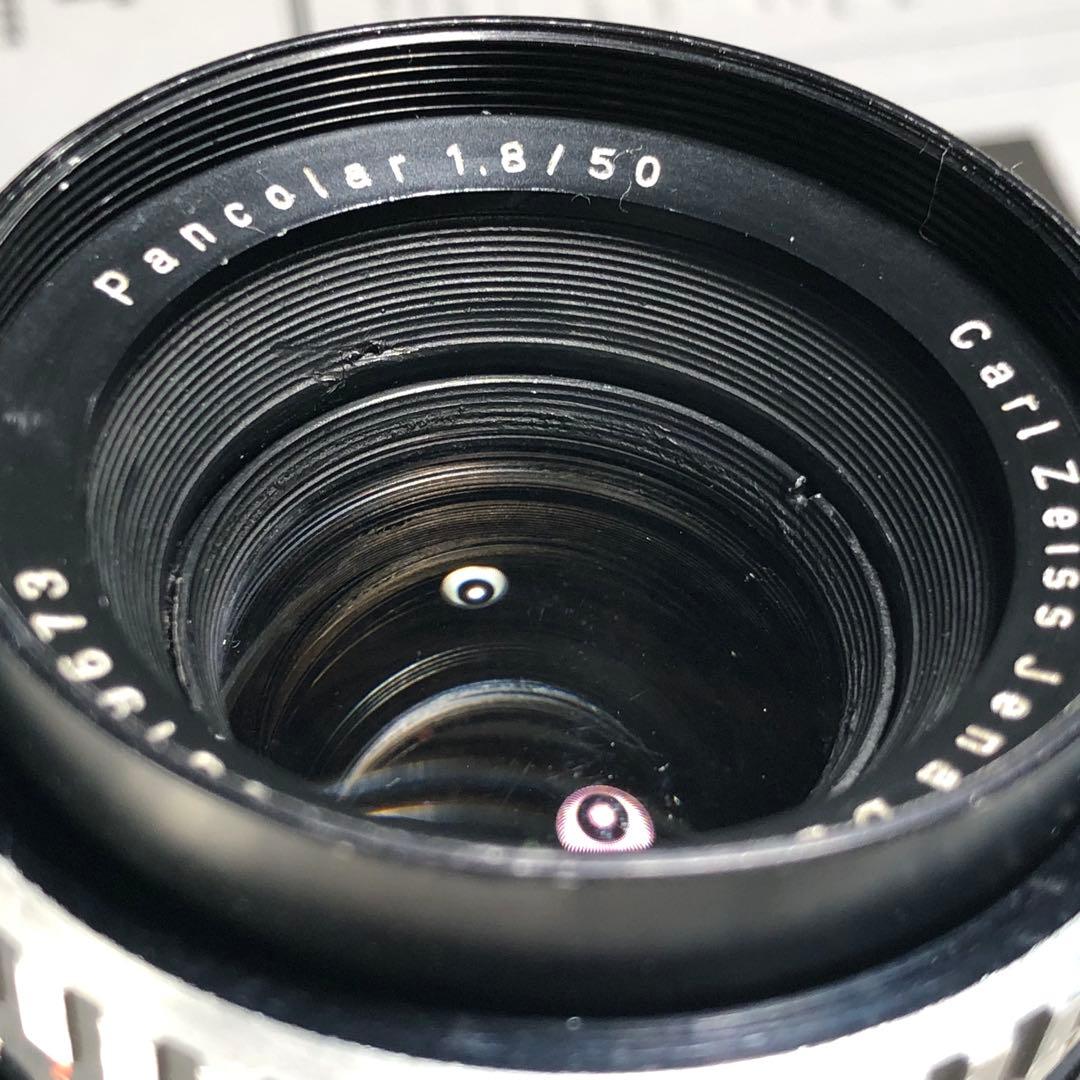 レンズ(単焦点) Carl Zeiss jena pancolar 50mm f1.8 m42