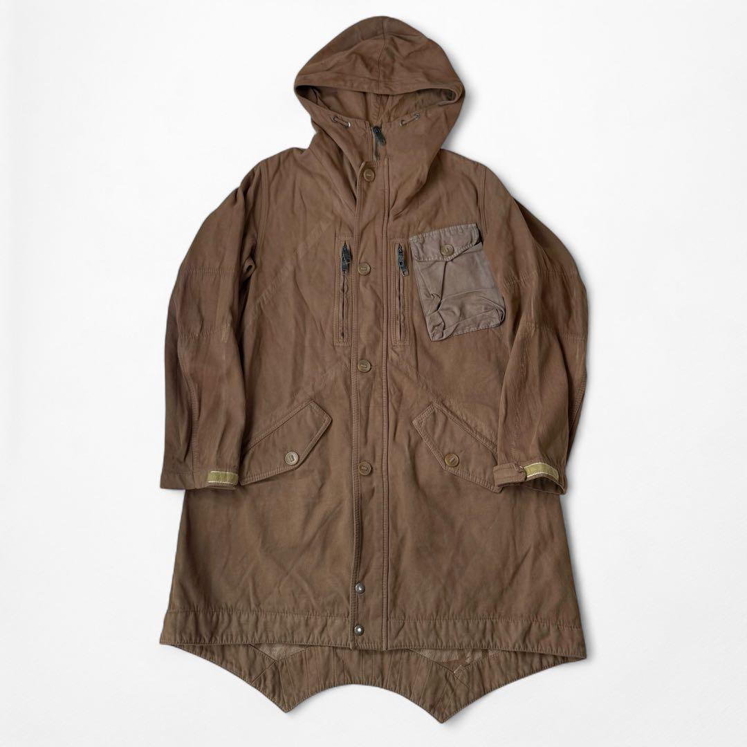 激レア GRIFFIN グリフィン 総柄 ミリタリー M-65 モッズコート