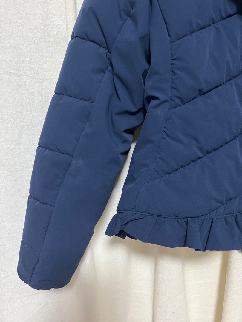 TAYLORMADE ネイビー ダウンジャケット 中綿ジャケット　フード付き　L