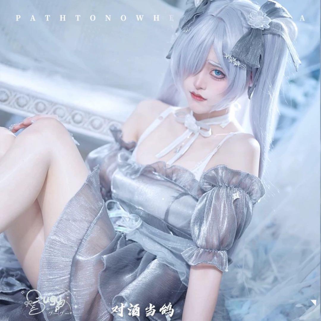 勝利の女神NIKKE シンデレラ ガラスのプリンセス コスプレ衣装 S