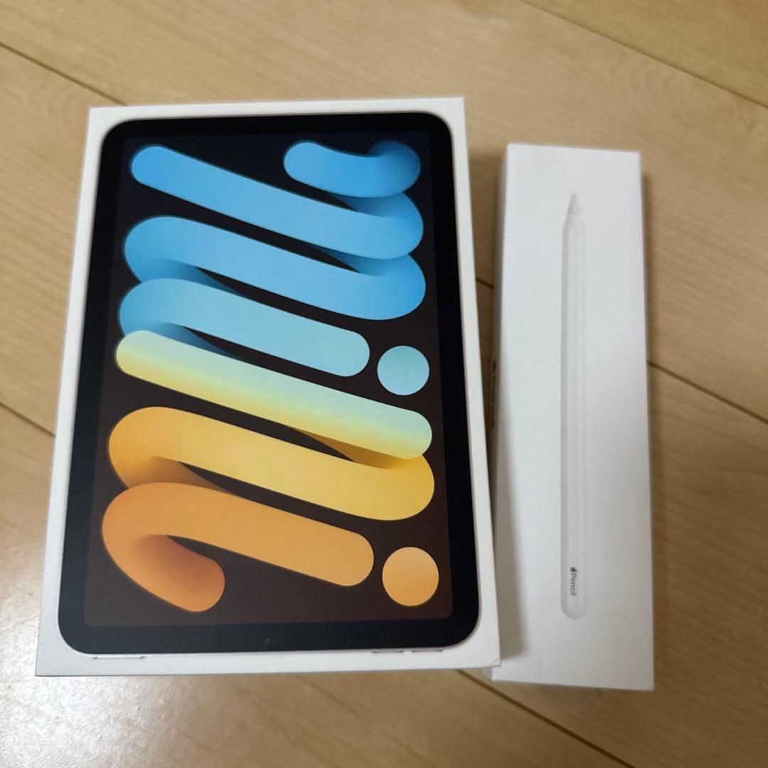 【美品】iPad mini第6世代 256GB+Apple Pencil第2世代