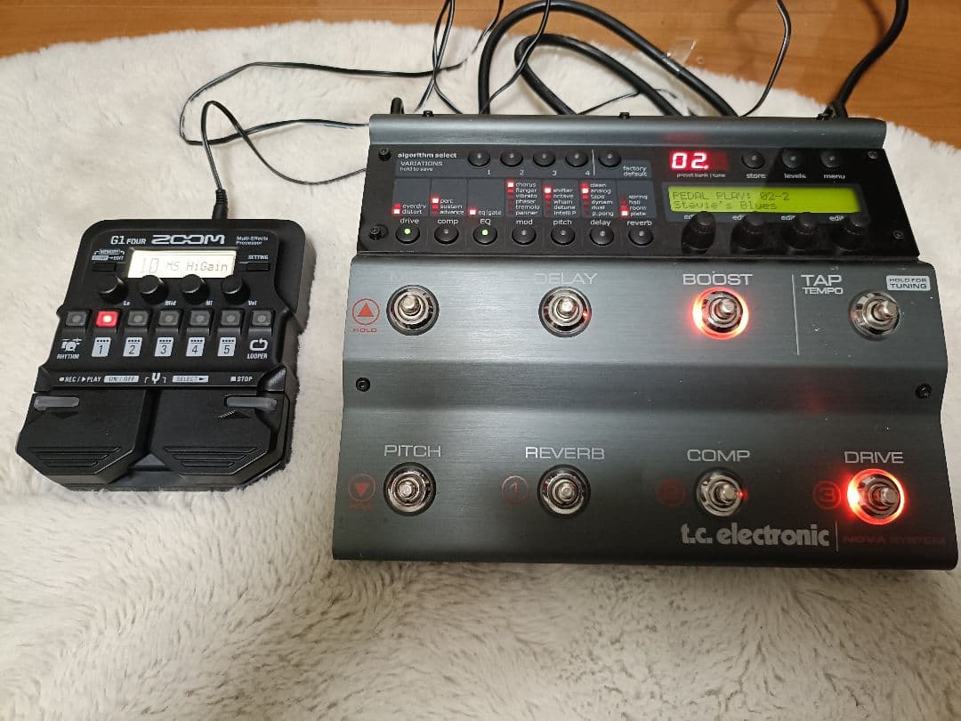 美品t.c.eIectronic NovaSystem+ZOOM G1FOUR