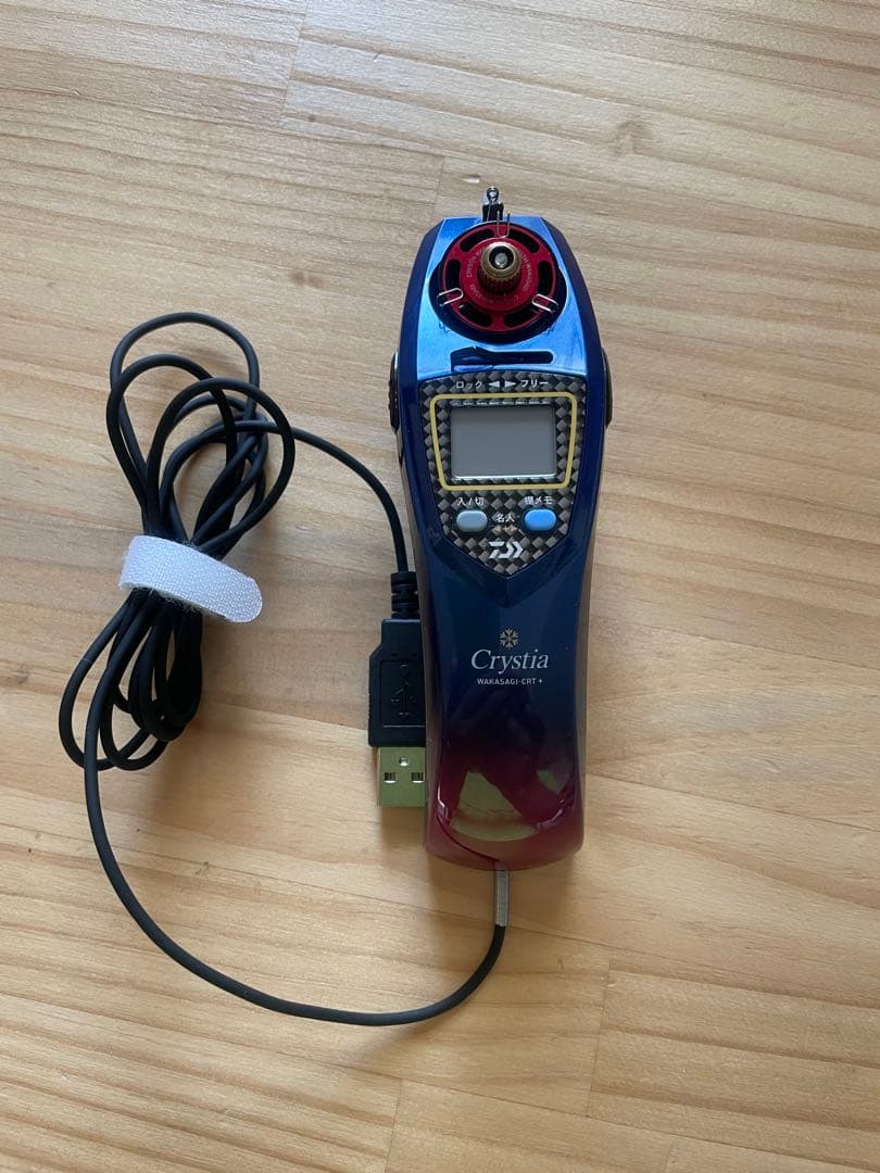 Crystia ワカサギリール USB接続