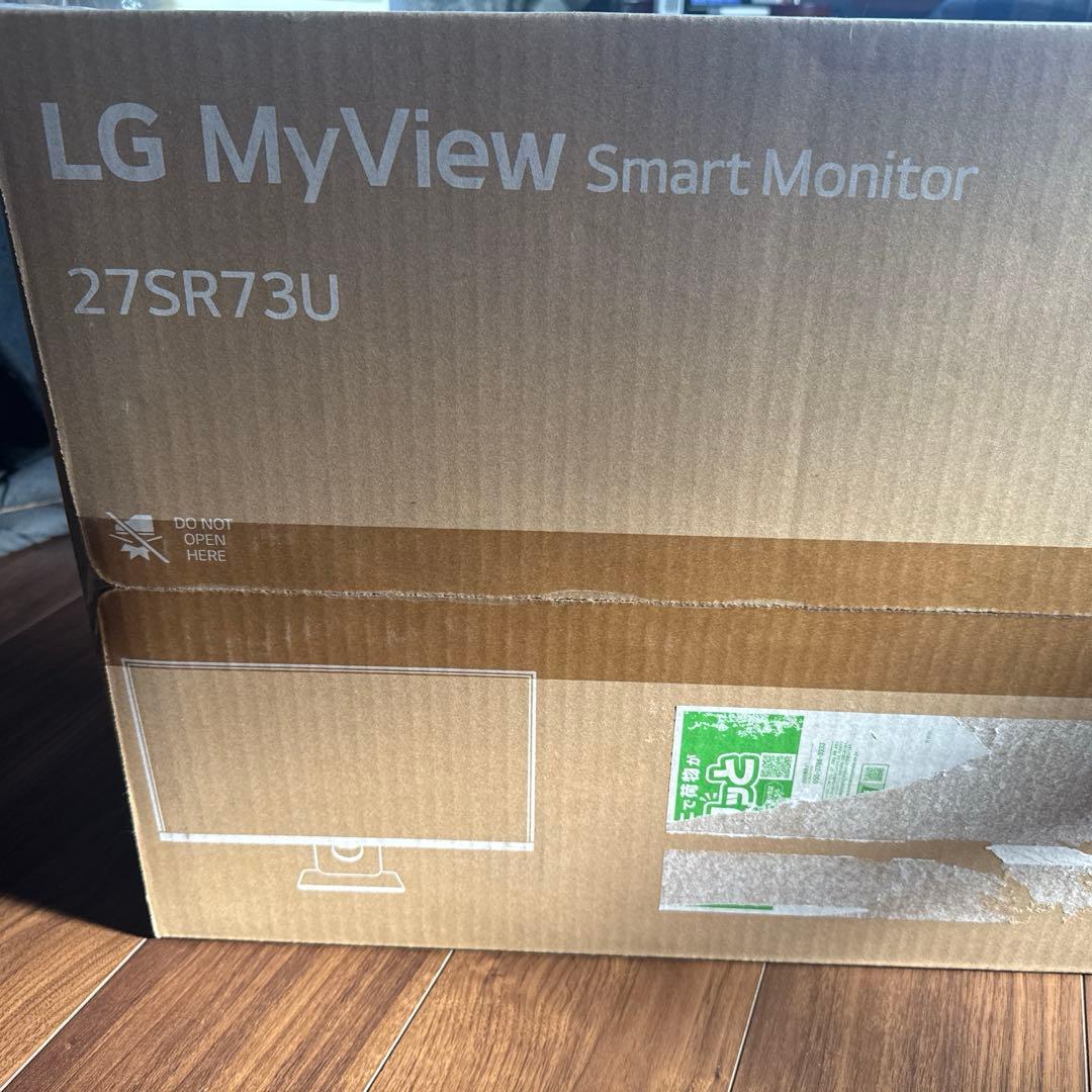 27インチ 4K LG MyView Smart Monitor