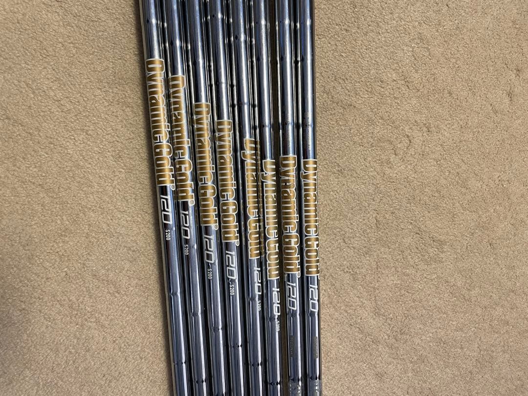 Dynamic Gold 120 S200 6本、 Wedge 2本　セット