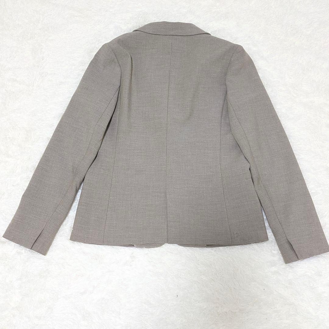 美品✨グリーンレーベルリラクシング　洗えるパンツスーツ　セットアップ　グレージュ