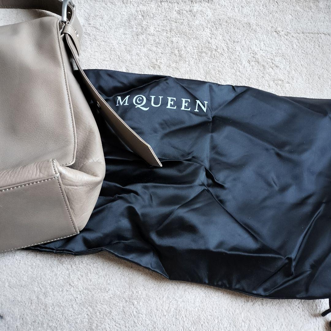 初期 アレキサンダーマックイーン ショルダーバッグ メッセンジャーバッグ レザー