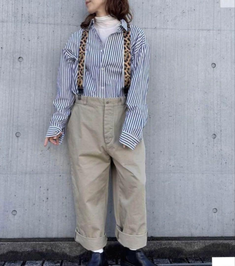 【chimala/チマラ】 UNISEX CROPPED CHINO 34