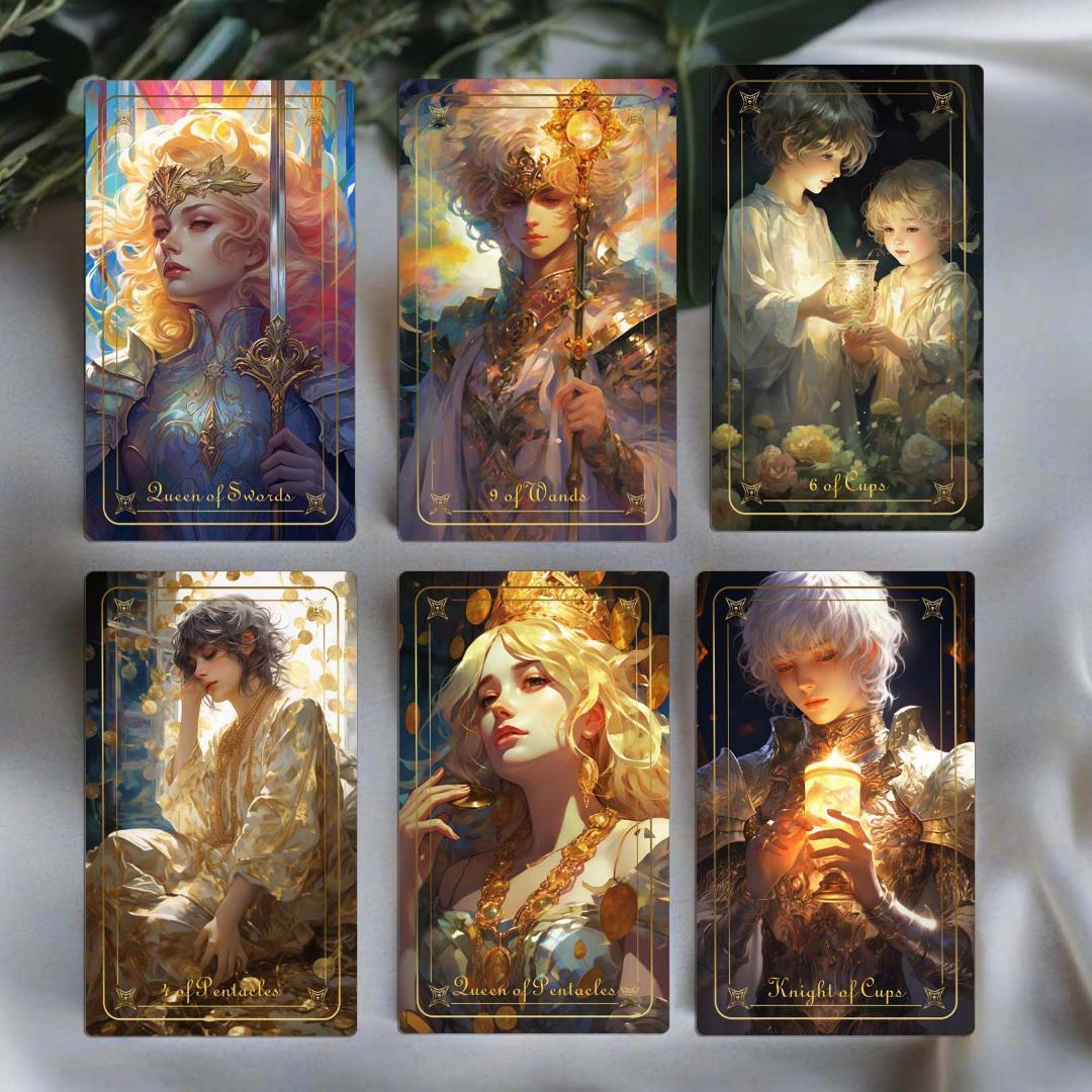 数量限定再入荷✨超美麗イラスト✨入手困難な海外デッキ✨内なる魔法のタロットカード