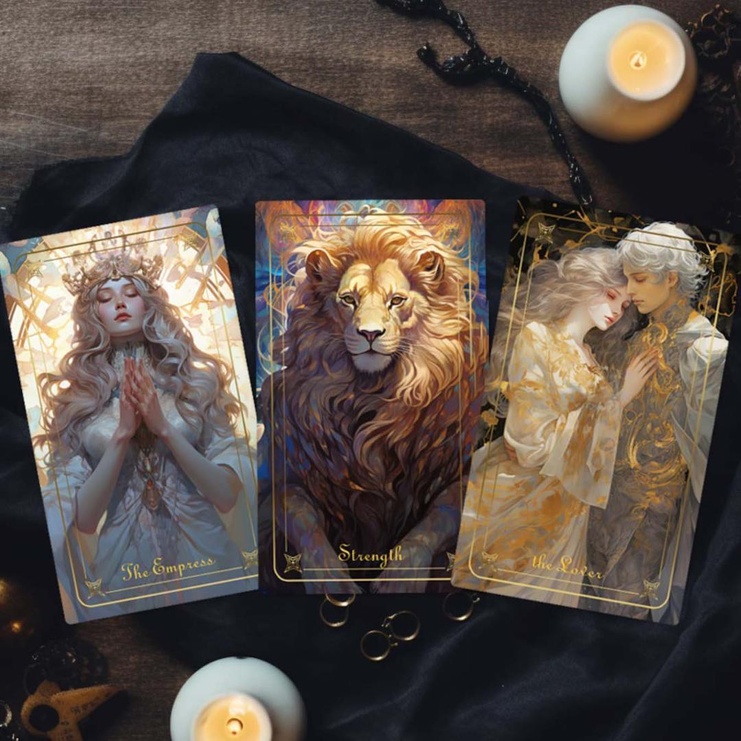 数量限定再入荷✨超美麗イラスト✨入手困難な海外デッキ✨内なる魔法のタロットカード