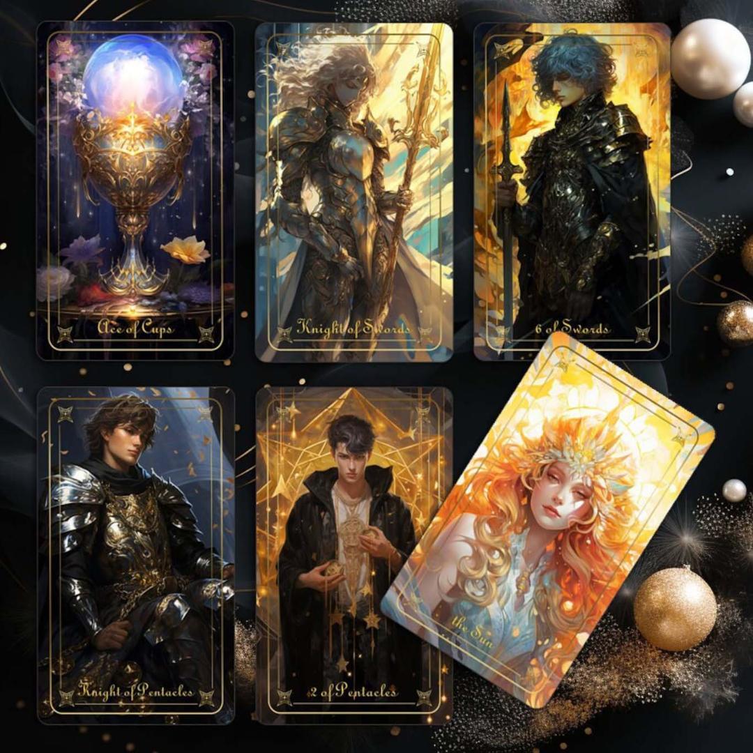 数量限定再入荷✨超美麗イラスト✨入手困難な海外デッキ✨内なる魔法のタロットカード